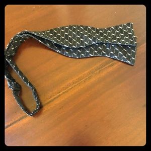 Black Self Tie Bow Tie